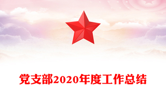 黨支部2020年度工作總結(jié)