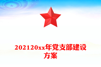 202120xx年黨支部建設(shè)方案