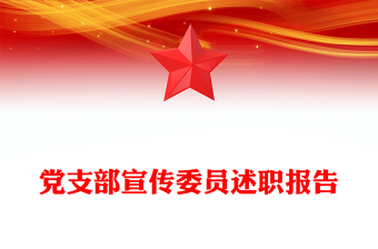 黨支部宣傳委員述職報(bào)告