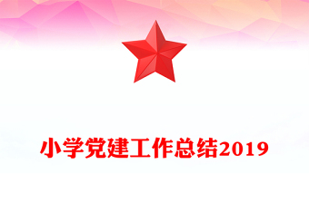 小學(xué)黨建工作總結(jié)2019