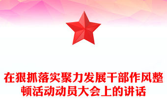 干部作風(fēng)整頓活動(dòng)整改情況