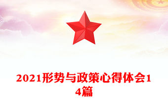 2021形勢與政策心得體會14篇