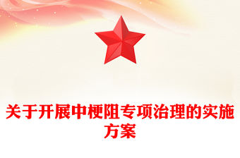 關于開展中梗阻專項治理的實施方案