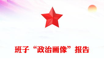 班子“政治畫像”報(bào)告