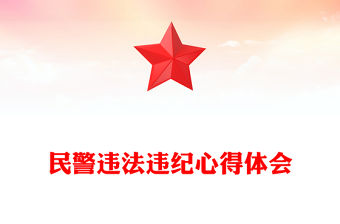 民警違法違紀(jì)心得體會(huì)