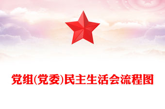黨組(黨委)民主生活會流程圖