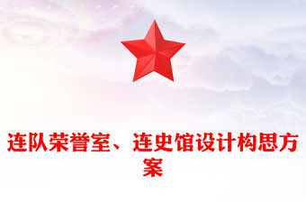 連隊榮譽室、連史館設計構思方案