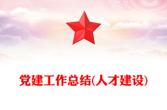 黨建工作總結(jié)(人才建設(shè))