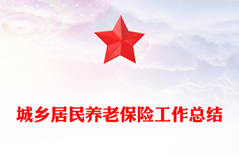 城鄉(xiāng)居民養(yǎng)老保險(xiǎn)工作總結(jié)