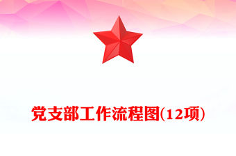 黨支部工作流程圖(12項(xiàng))
