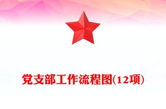 黨支部工作流程圖(12項)