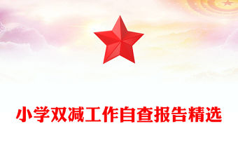 小學雙減工作自查報告精選