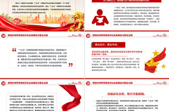 把黨的領導貫穿經濟社會發展各方面全過程PPT二十屆四中全會黨課課件