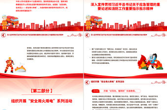 全民消防生命至上安全用火用電PPT2025年全國消防宣傳月課件