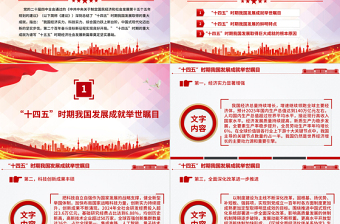 “十四五”時期我國發(fā)展取得重大成就PPT黨課課件