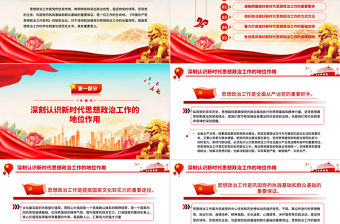 推動(dòng)新時(shí)代思想政治工作高質(zhì)量發(fā)展PPT主題黨課