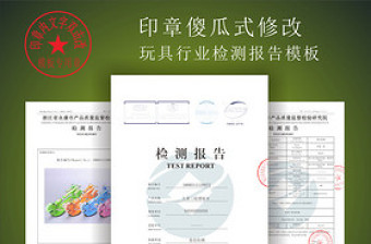 玩具檢測(cè)報(bào)告