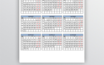 年日歷(含陰歷帶周數(shù)