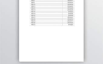 學生作業規劃excel表模板2聯