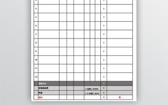 公司設備報價表格