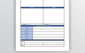 外貿(mào)表格報價清單