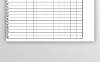 黑色商務庫存明細表