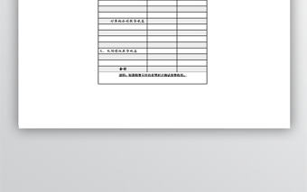 公司投資收益明細表