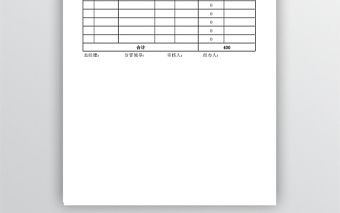工廠財務(wù)臨時工工資表