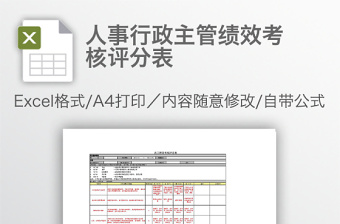 2022网格化管理考核评分表