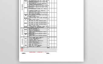 商務助理月度績效考核表
