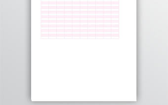 美容護理顧客到店記錄簽到表