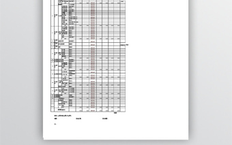 资金预算表(2012新格式)