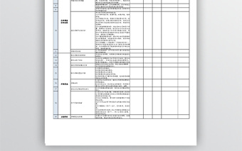 企業(yè)并購(gòu)流程表模板