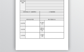 銷售人員周計劃與總結(jié)-二聯(lián)
