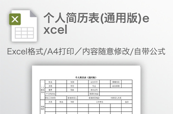 2021电梯管理员简历表怎么做