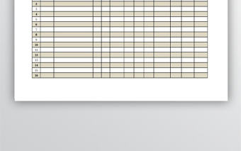 工程預決算表(范本)