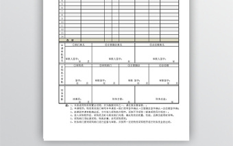 物资采购申请表模板