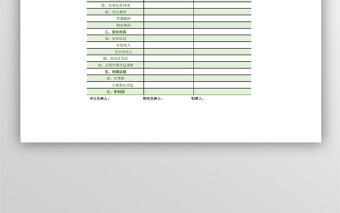 公司企業(yè)利潤表格
