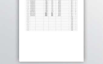 支出管理臺賬明細(xì)表