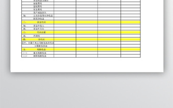 上市公司利润表分析模板