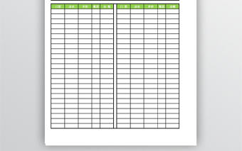 食堂買菜明細表格