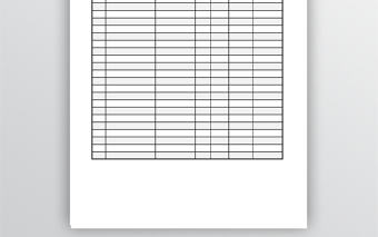 簡潔采購訂單模板