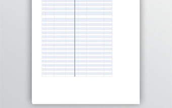 每月收入支出財務報表自動統計表