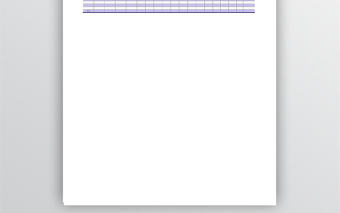 服飾商品庫存表excel模板