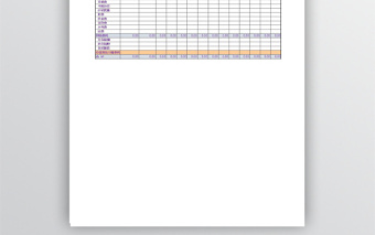 公司管理費(fèi)用計(jì)劃表