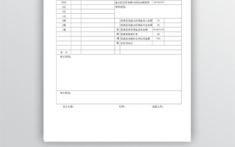 库存现金盘点表标准版