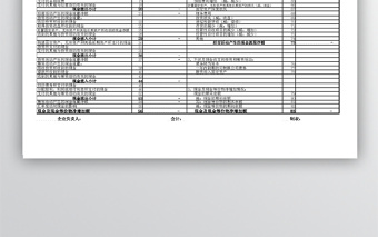現(xiàn)金流量表模板e(cuò)xcel表