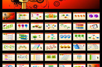 演講口才播音主持廣播電視PPT模板