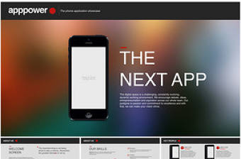 手機APP產品發布會ppt模板