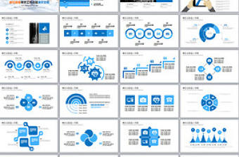疾控疫苗年終工作總結動態PPT模板